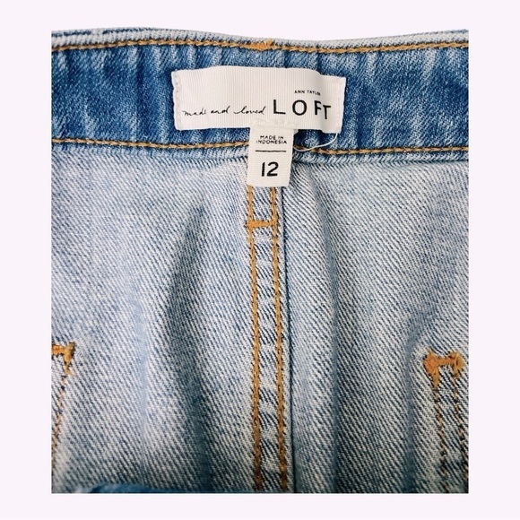LOFT Jean Button
Up with front pockets Skirt 12 - Picture 7 of 9